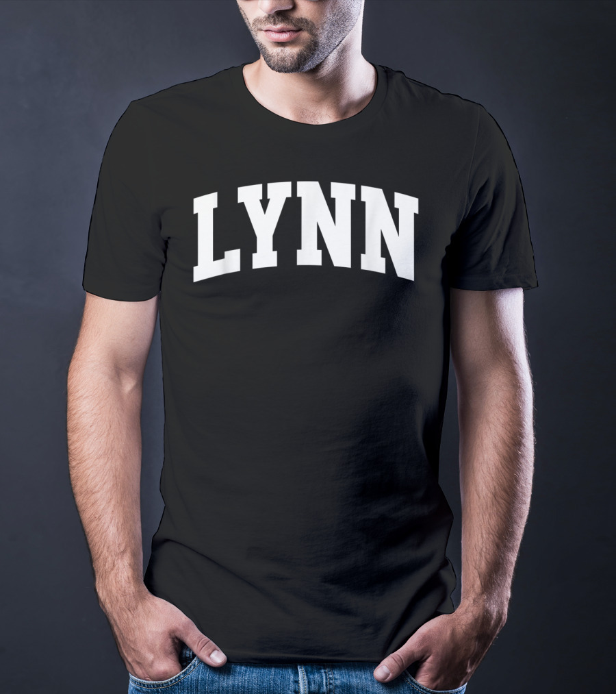 Lynn Vintage Sports Team Arch Retro T-Shirt