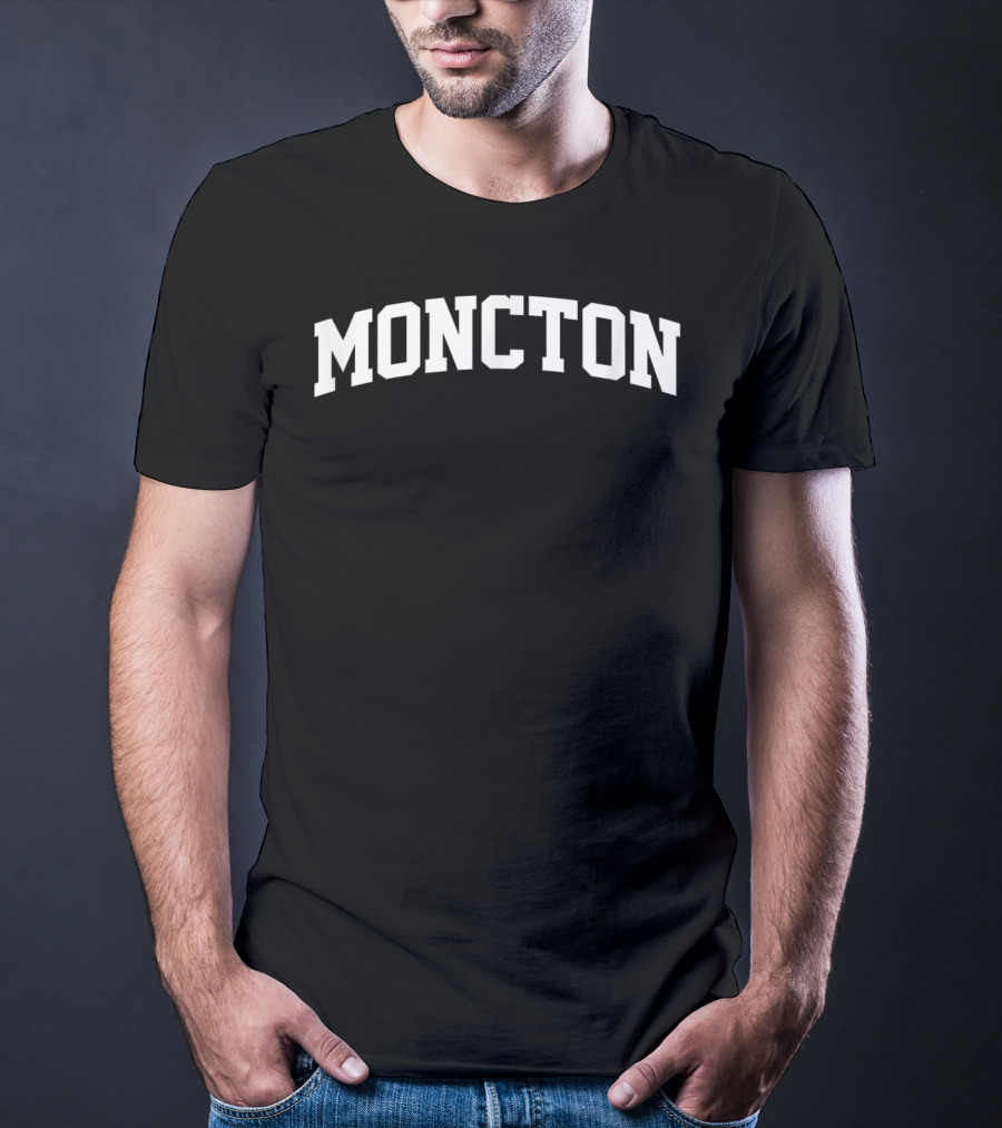 Moncton Vintage Sports Team Arch Classic T-Shirt