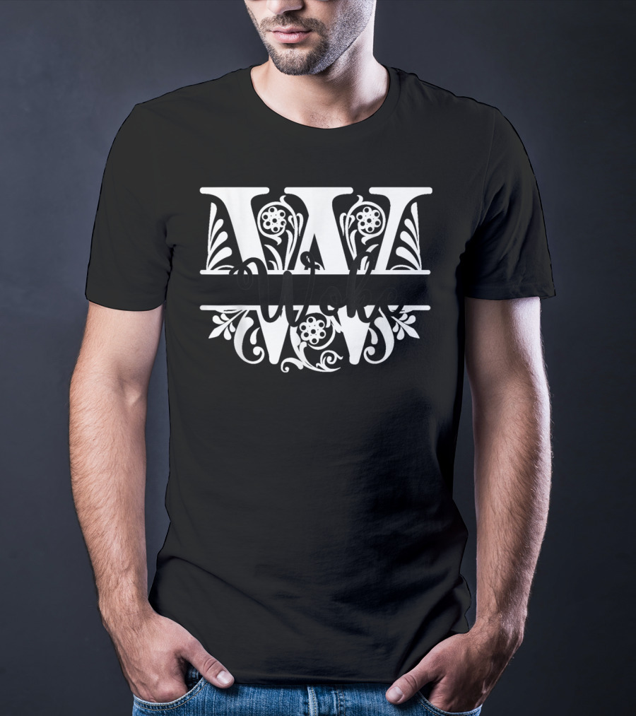 Woke Flower Lettering T-Shirt