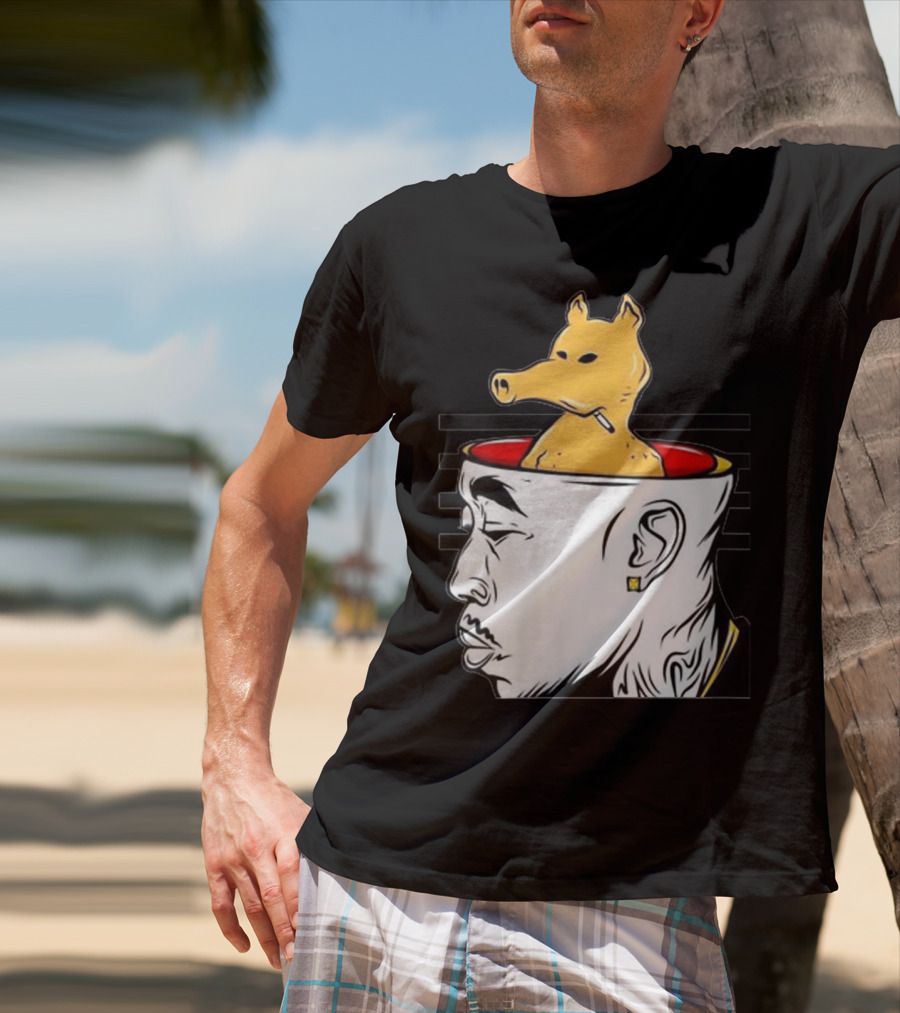 Bandana Madlib Gibbs Quas Madvillainy Iconic Hip-Hop Fusion T-Shirt