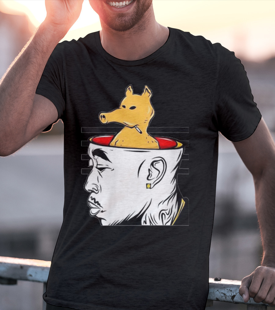 Bandana Madlib Gibbs Quas Madvillainy Iconic Hip-Hop Fusion T-Shirt