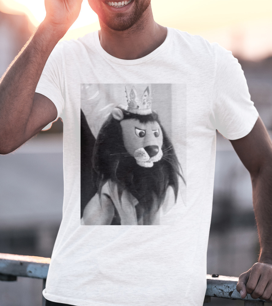 Christmas Special King Moonracer Lion Puppet Character T-Shirt