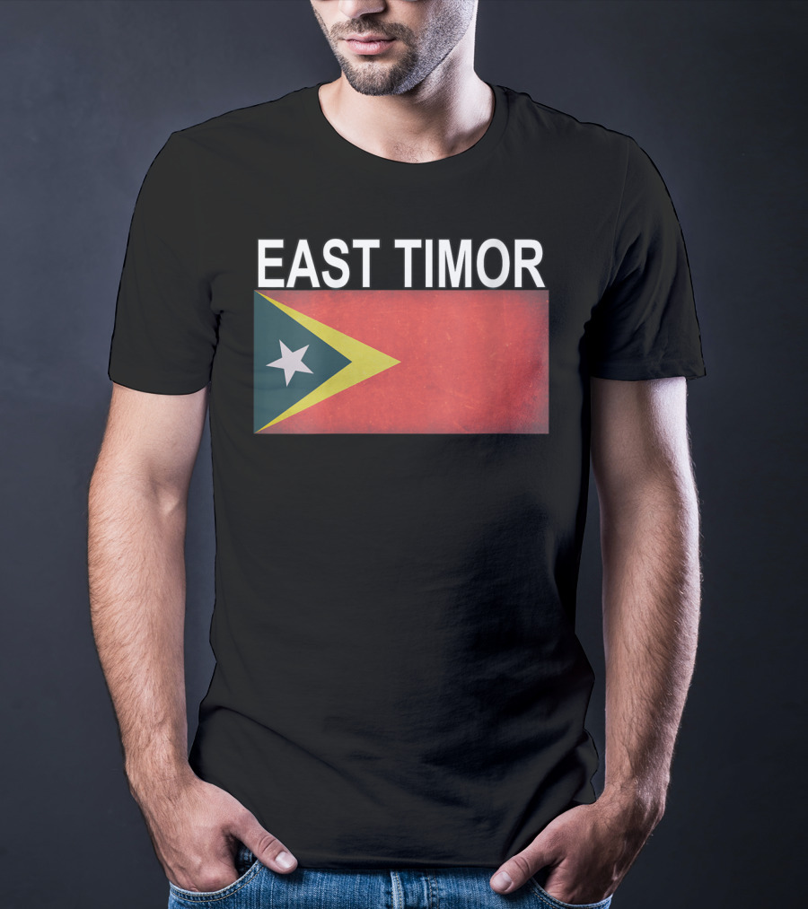 EAST TIMOR Timoreseeffect National Flag T-Shirt