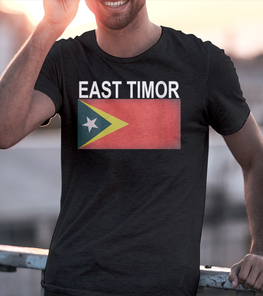 EAST TIMOR Timoreseeffect National Flag T-Shirt