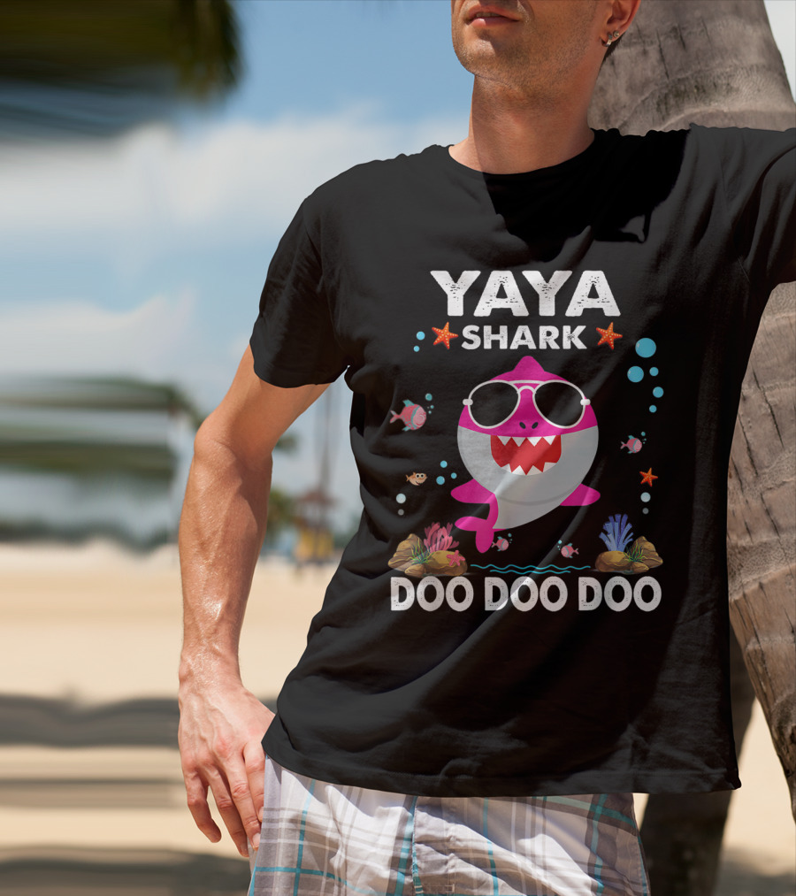 Yaya Shark Doo Doo Doo T-Shirt