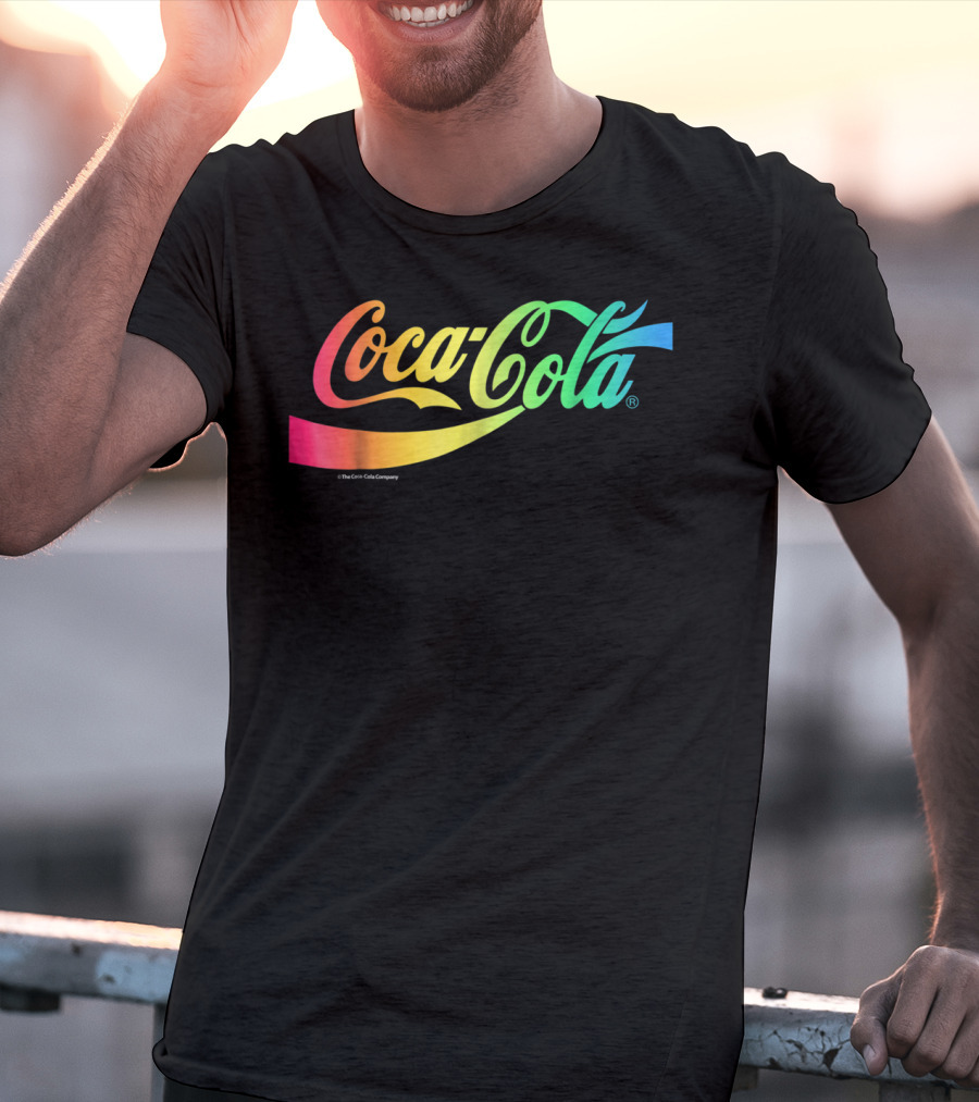 Coca-Cola Rainbow Gradient T-Shirt