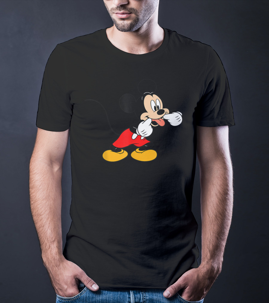 Mickey Mouse Classic Silly Expression Disney T-Shirt