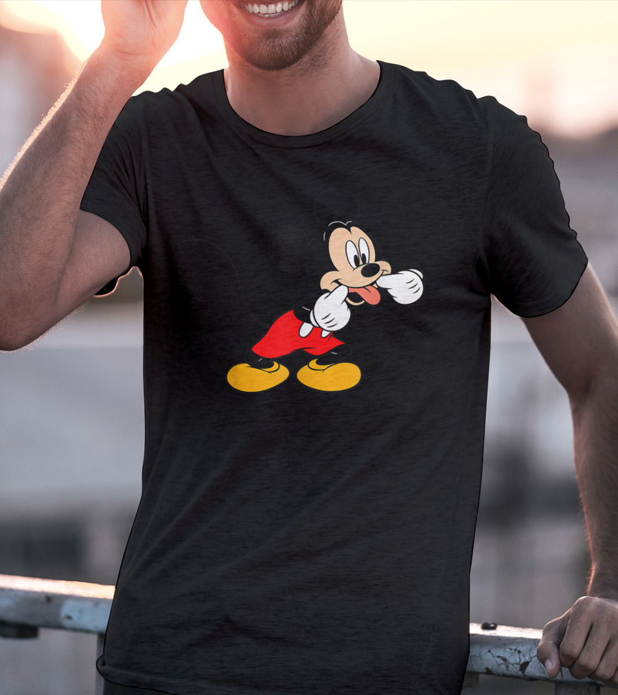 Mickey Mouse Classic Silly Expression Disney T-Shirt