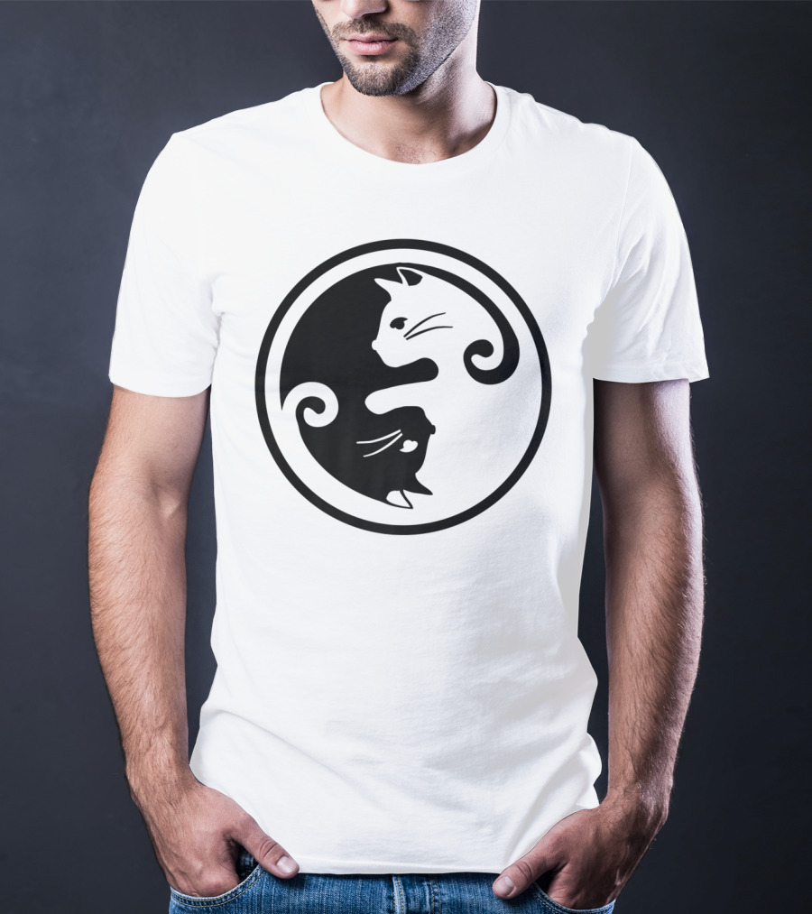 Cat Yin Yang T-Shirt