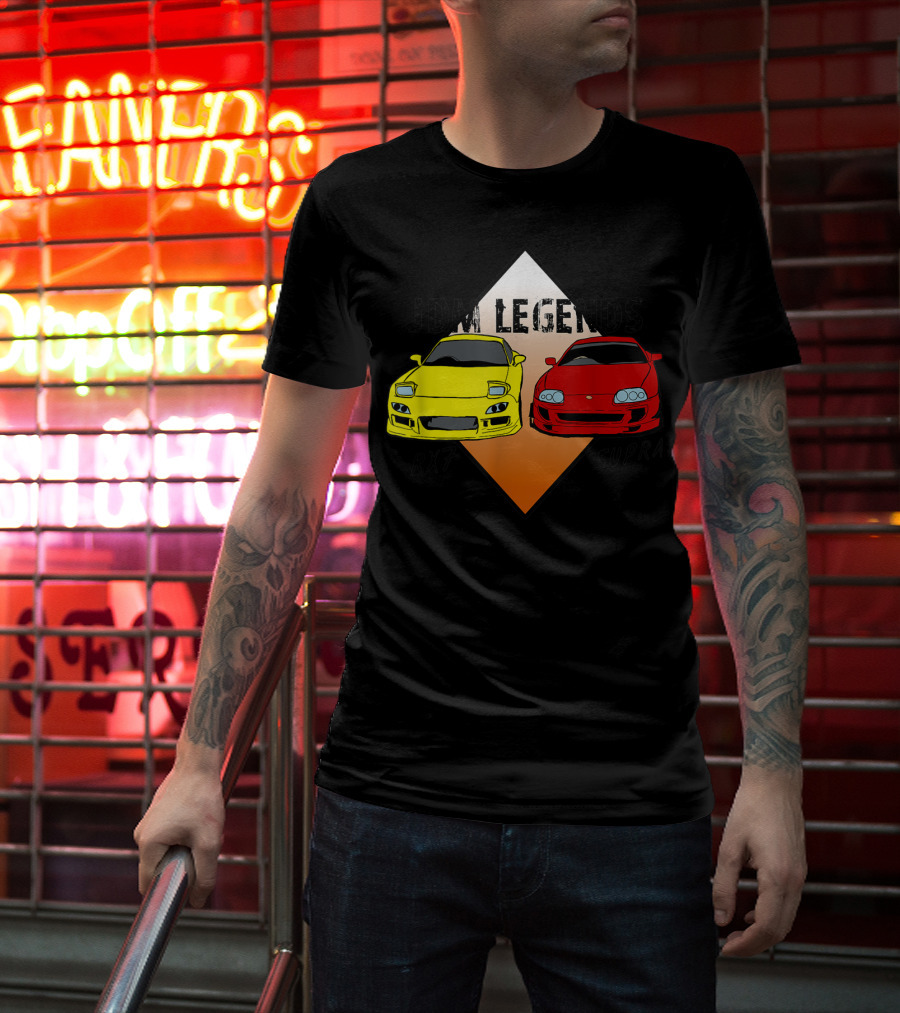 JDM Legends RX7 Supra Turbo Classic Cars T-Shirt
