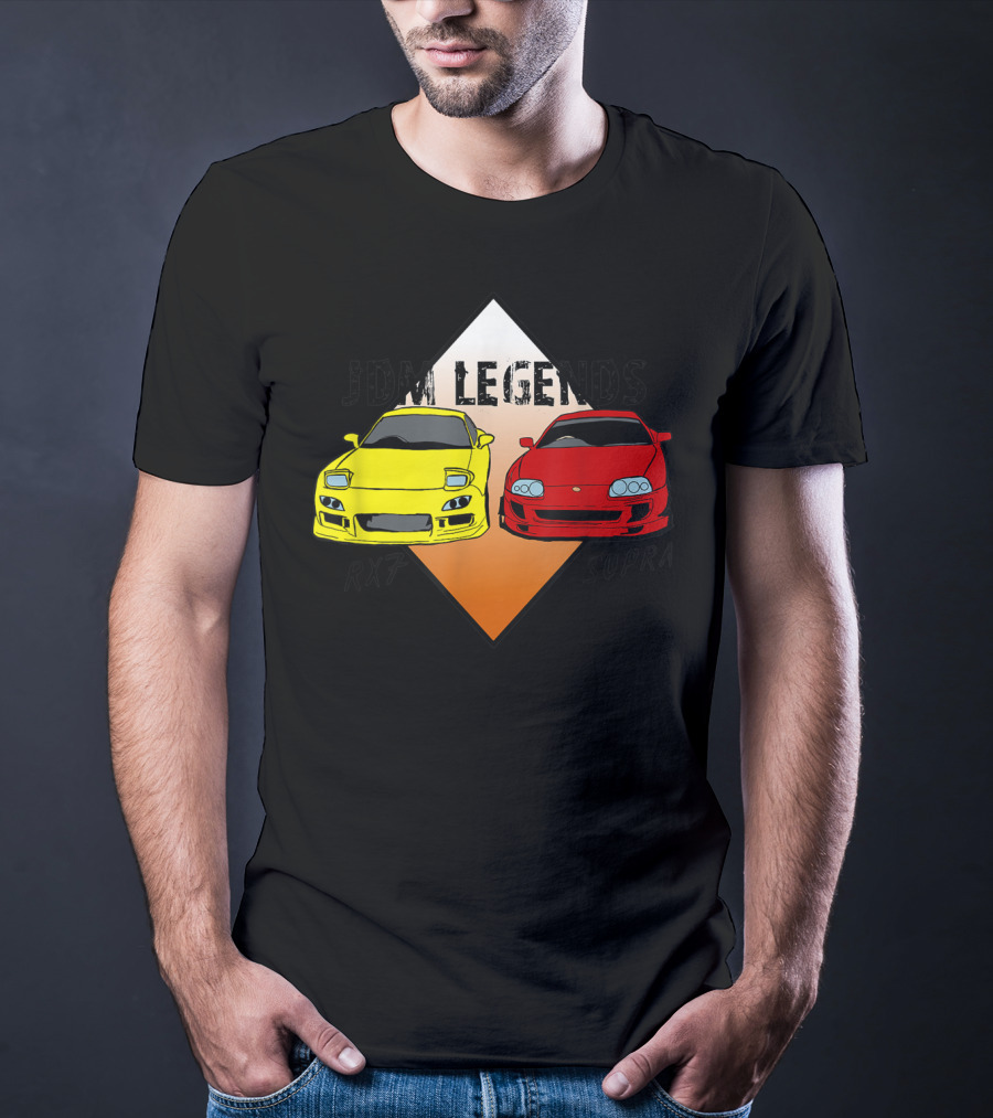 JDM Legends RX7 Supra Turbo Classic Cars T-Shirt