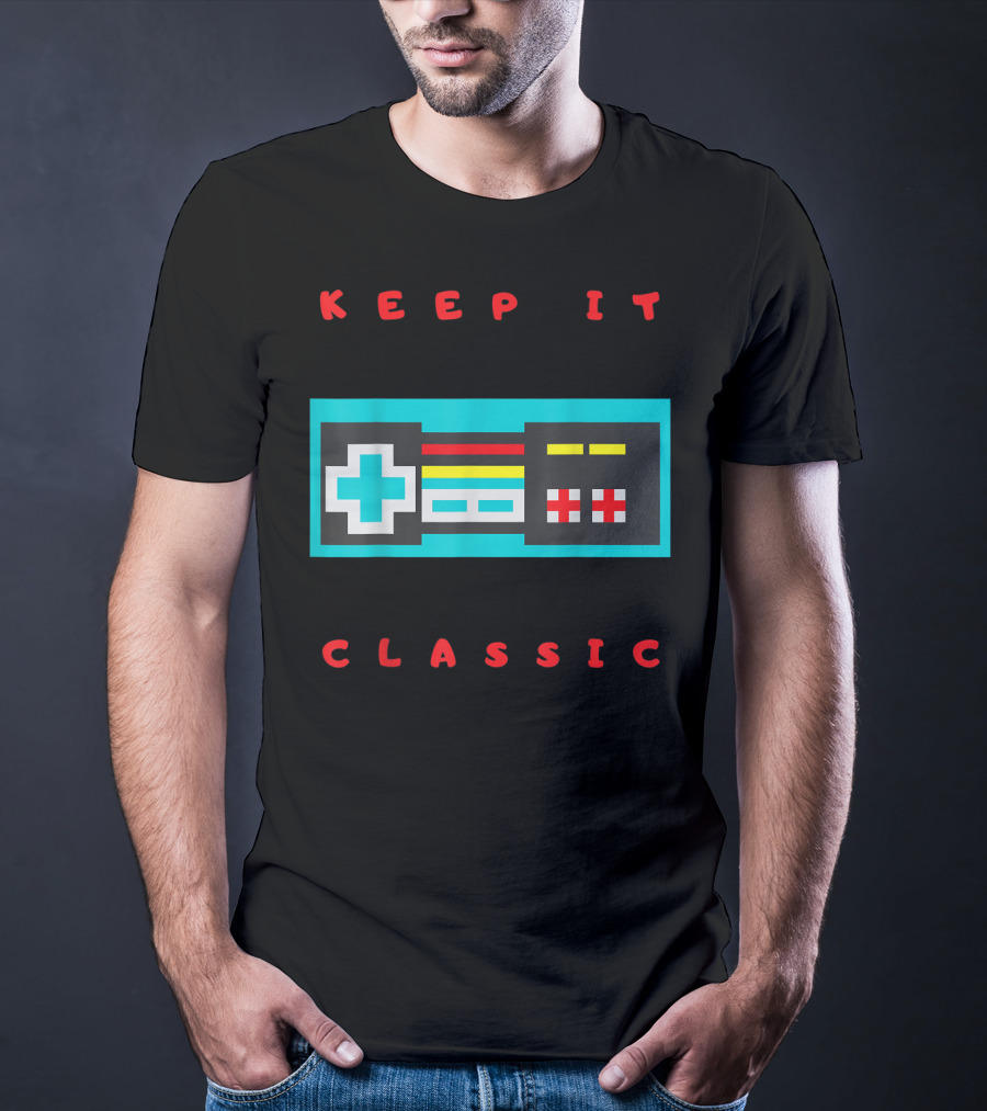 KEEP IT CLASSIC Retro Controller T-Shirt
