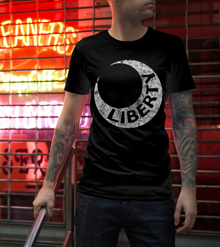 Liberty Moultrie Flag Of Defiance Classic Crescent T-Shirt