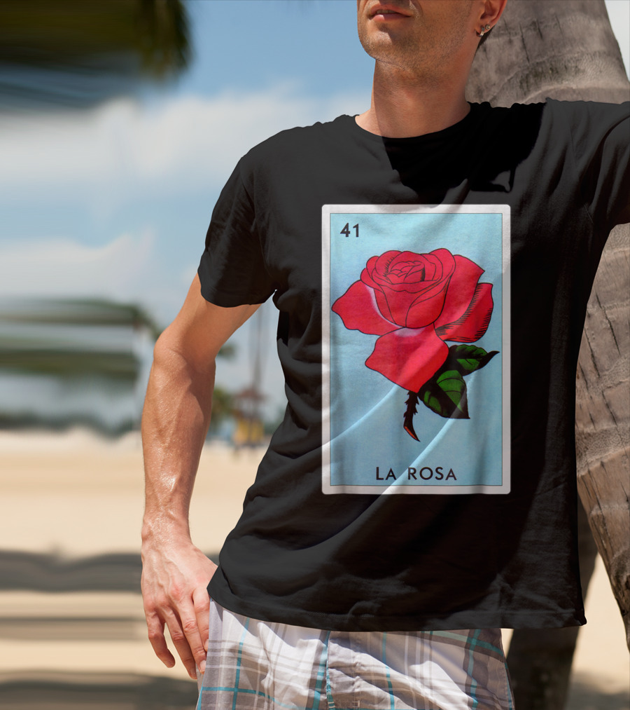 Loteria La Rosa Card 41 Classic Version T-Shirt