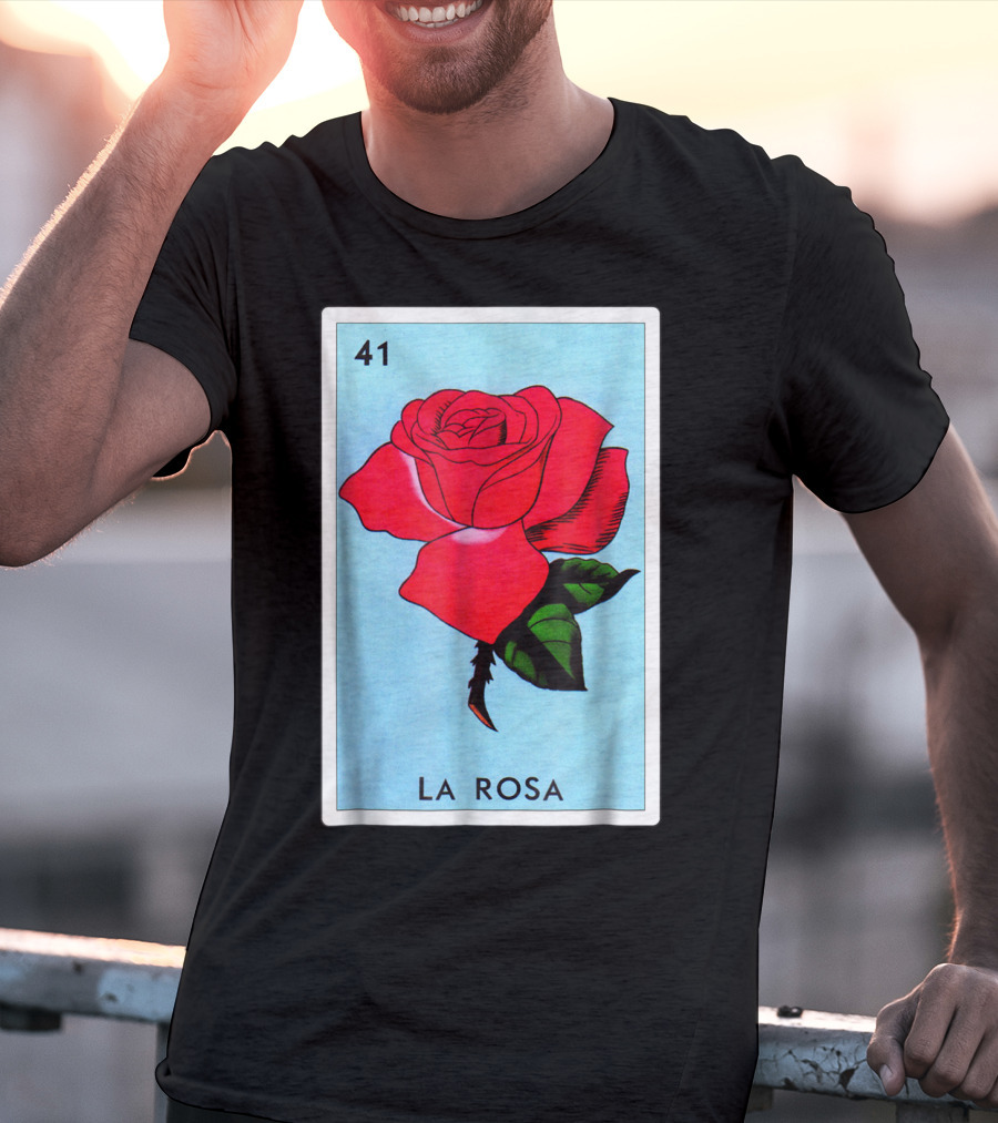 Loteria La Rosa Card 41 Classic Version T-Shirt