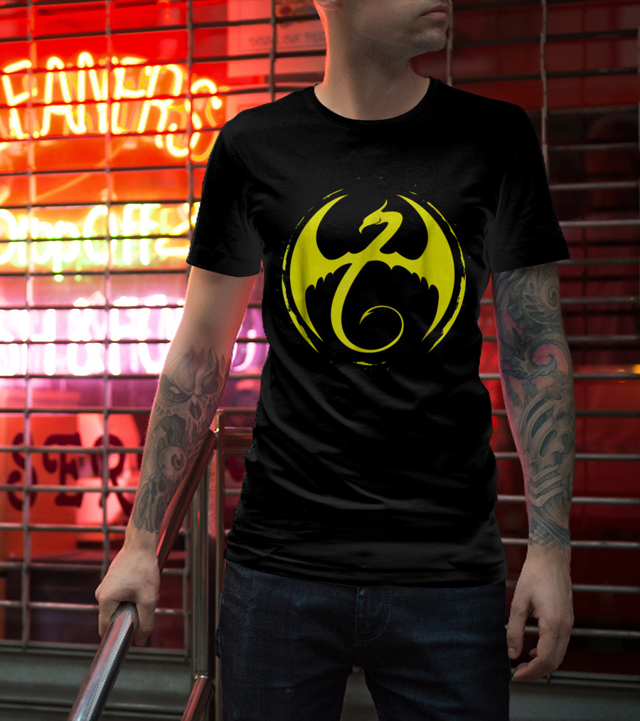 Iron Fist Classic Dragon Marvel T-Shirt