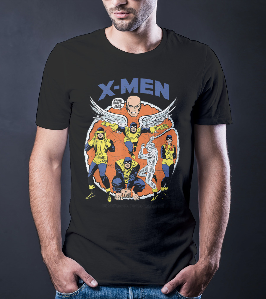 X-Men The Most Unusual Fighting Team Of All Time Fight For The Same World T-Shirt