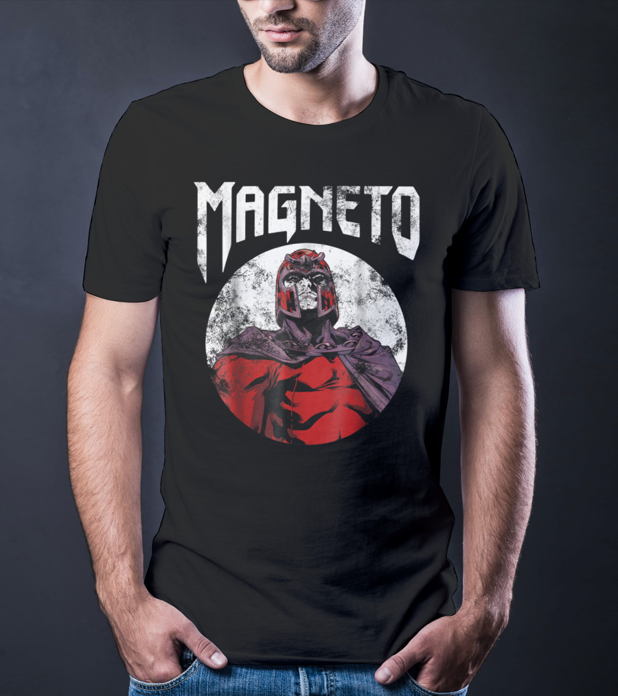 Marvel Xmen Magneto Classic Rock Band T-Shirt