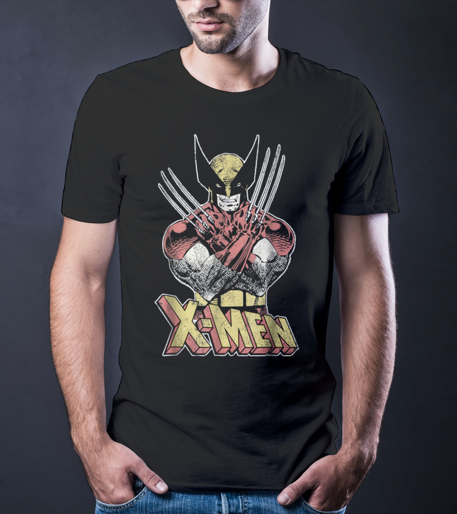 X-Men Wolverine Classic Comic Marvel T-Shirt