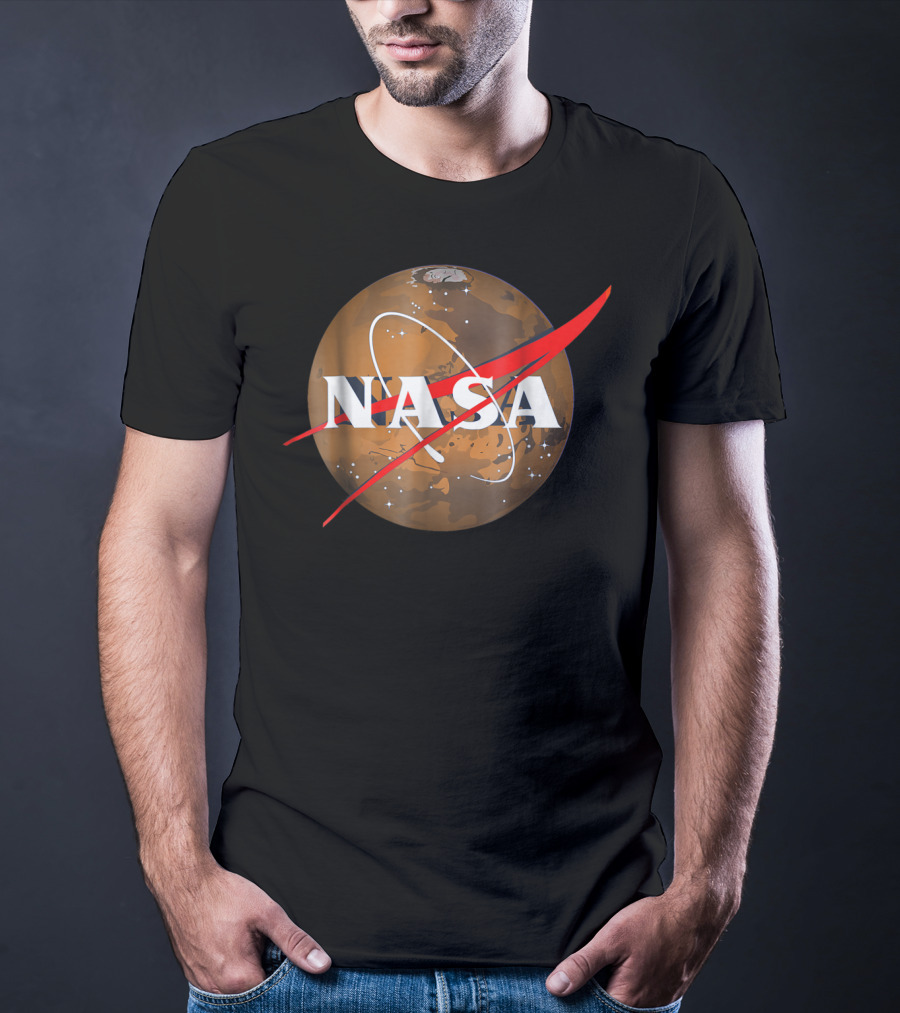 NASA Space Mars Exploration Classic Edition Mars Planet NASA T-Shirt
