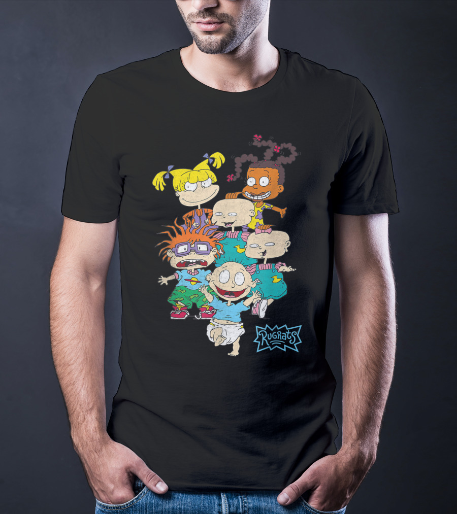 Rugrats Classic Characters Group Pose Nickelodeon T-Shirt