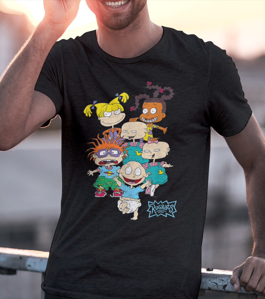 Rugrats Classic Characters Group Pose Nickelodeon T-Shirt