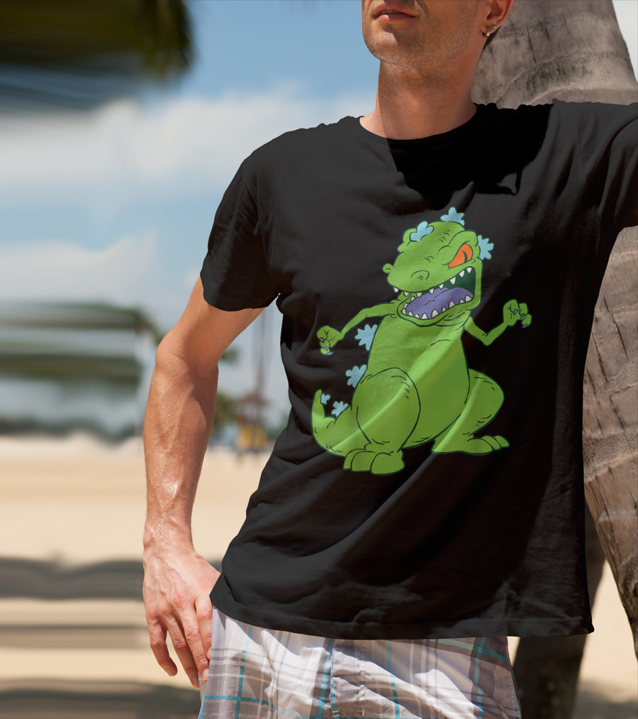 Nickelodeon Classic Rugrats Reptar Dinosaur Roar T-Shirt