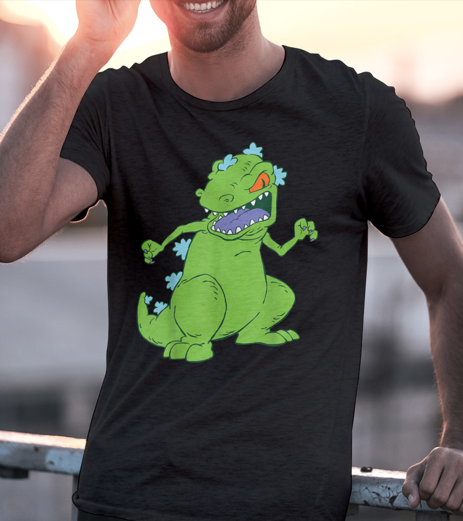 Nickelodeon Classic Rugrats Reptar Dinosaur Roar T-Shirt