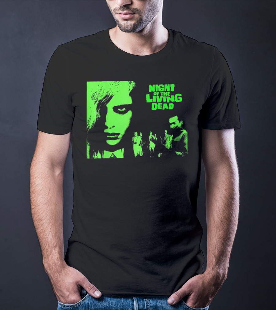 Night Of The Living Dead Vintage Classic Zombie Horror Movie T-Shirt
