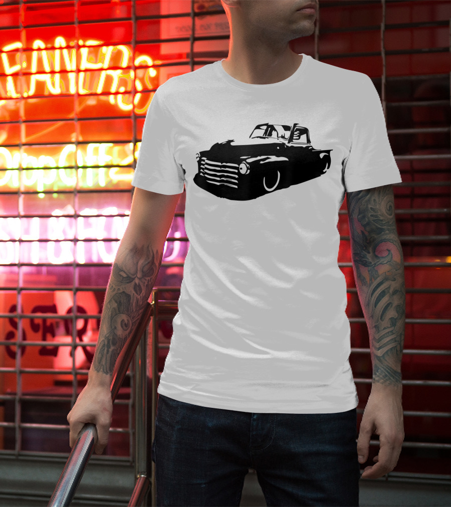 Rat Rod Hot Rod 4754 Classic Truck Vintage Car T-Shirt