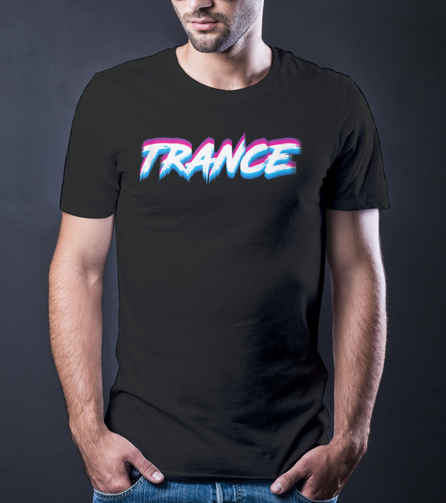 Trance Music Vibrant Rave Experience T-Shirt