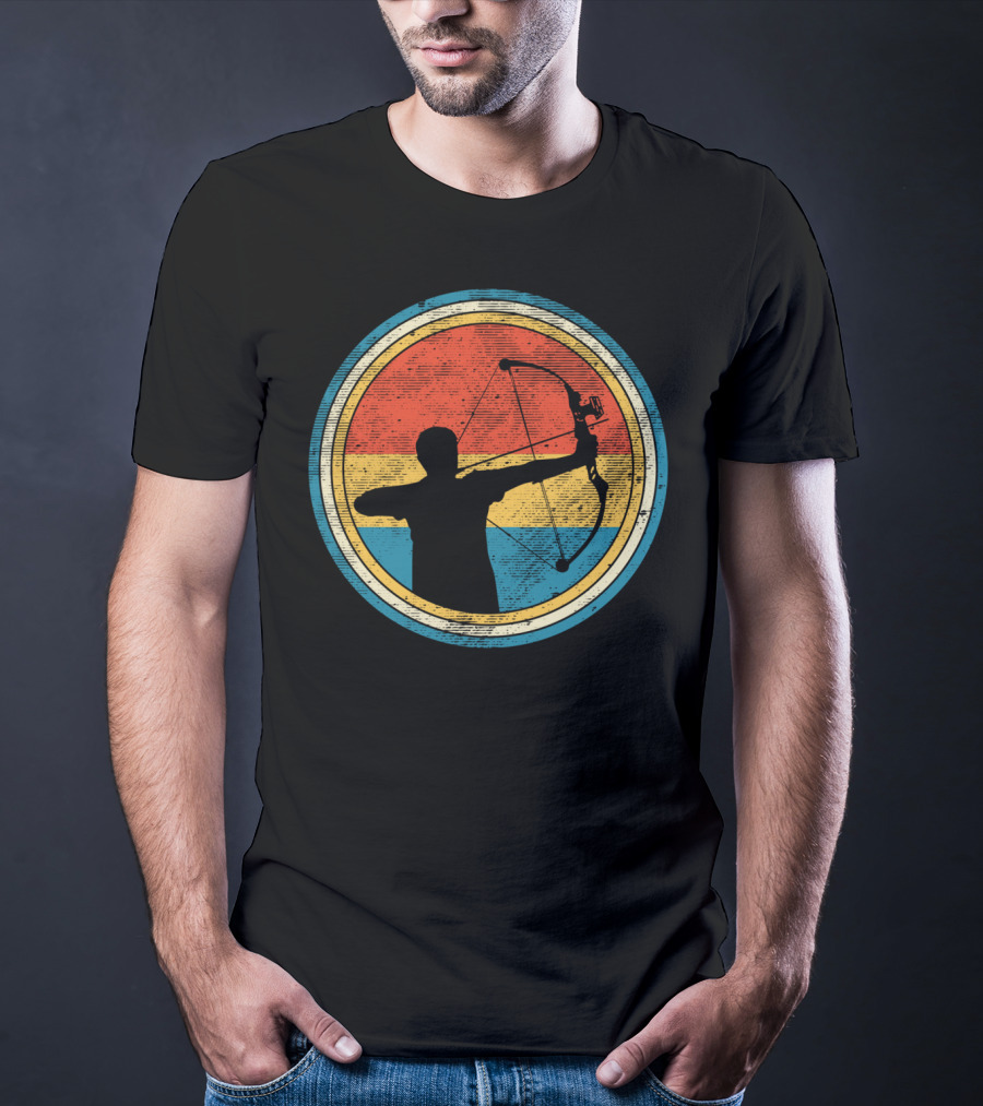 Vintage Distressed Archery Bow T-Shirt
