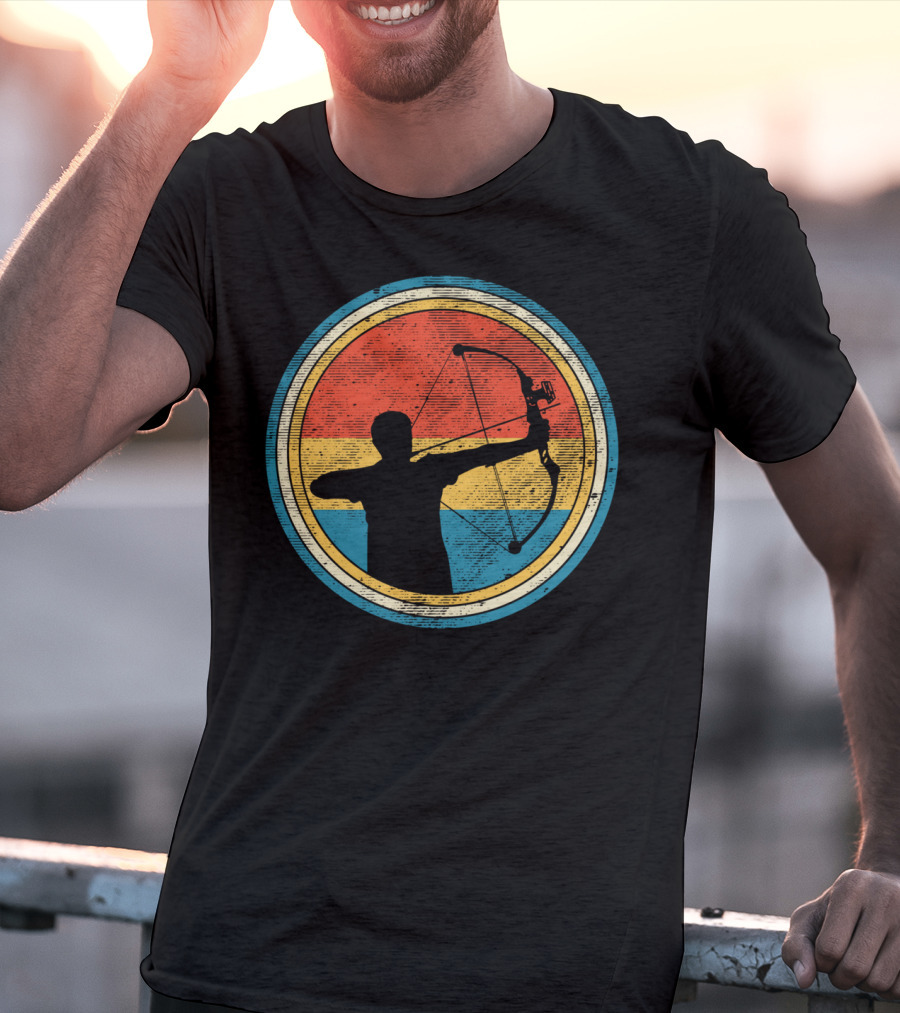 Vintage Distressed Archery Bow T-Shirt
