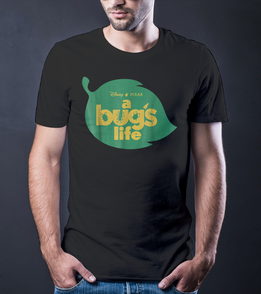 Disney Pixar A Bug's Life Green Leaf T-Shirt