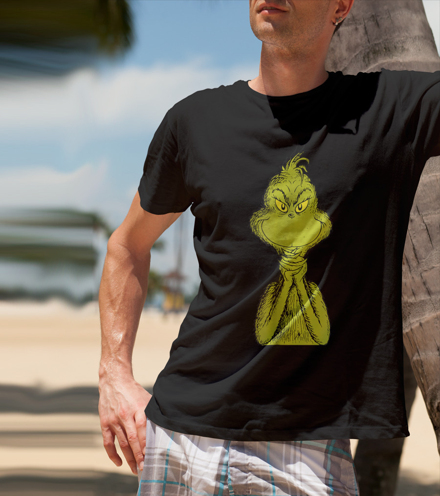 Dr Seuss Grinch Classic Sly Grinch T-Shirt