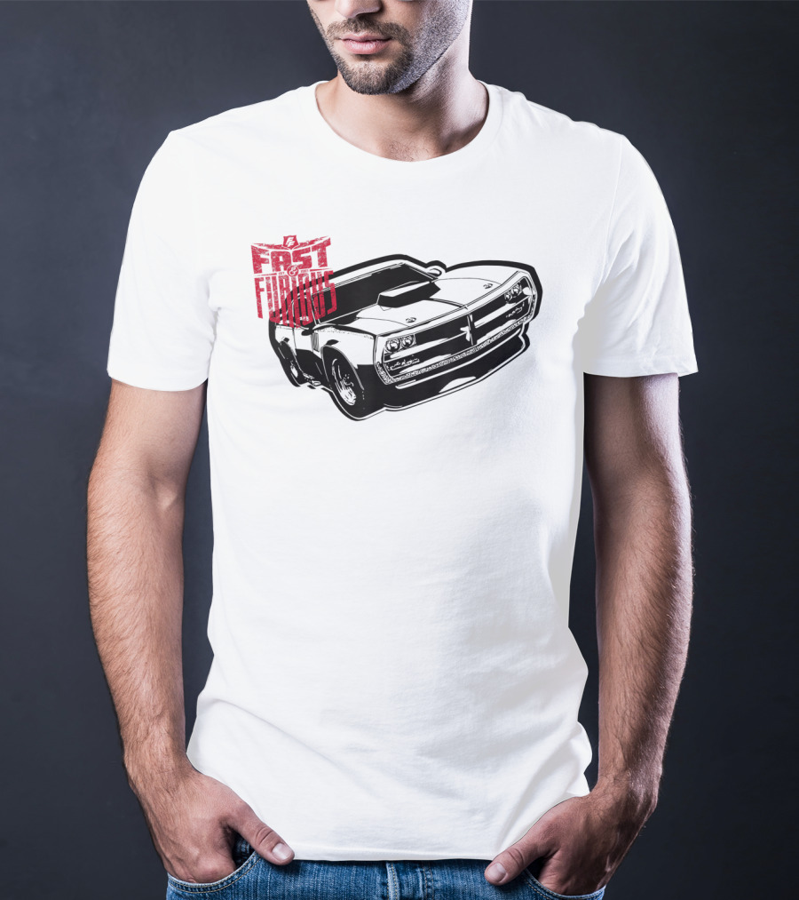 Fast Furious Est 2001 Classic Muscle Car Iconic T-Shirt