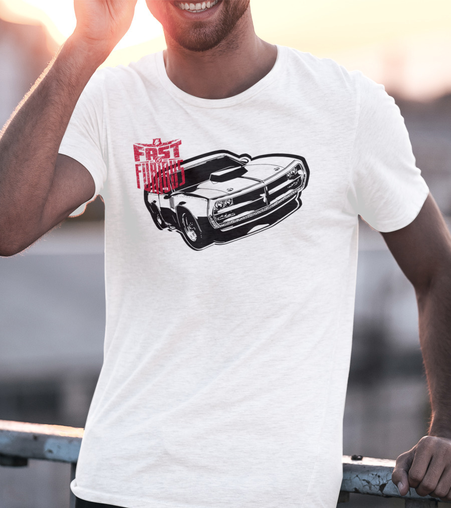 Fast Furious Est 2001 Classic Muscle Car Iconic T-Shirt