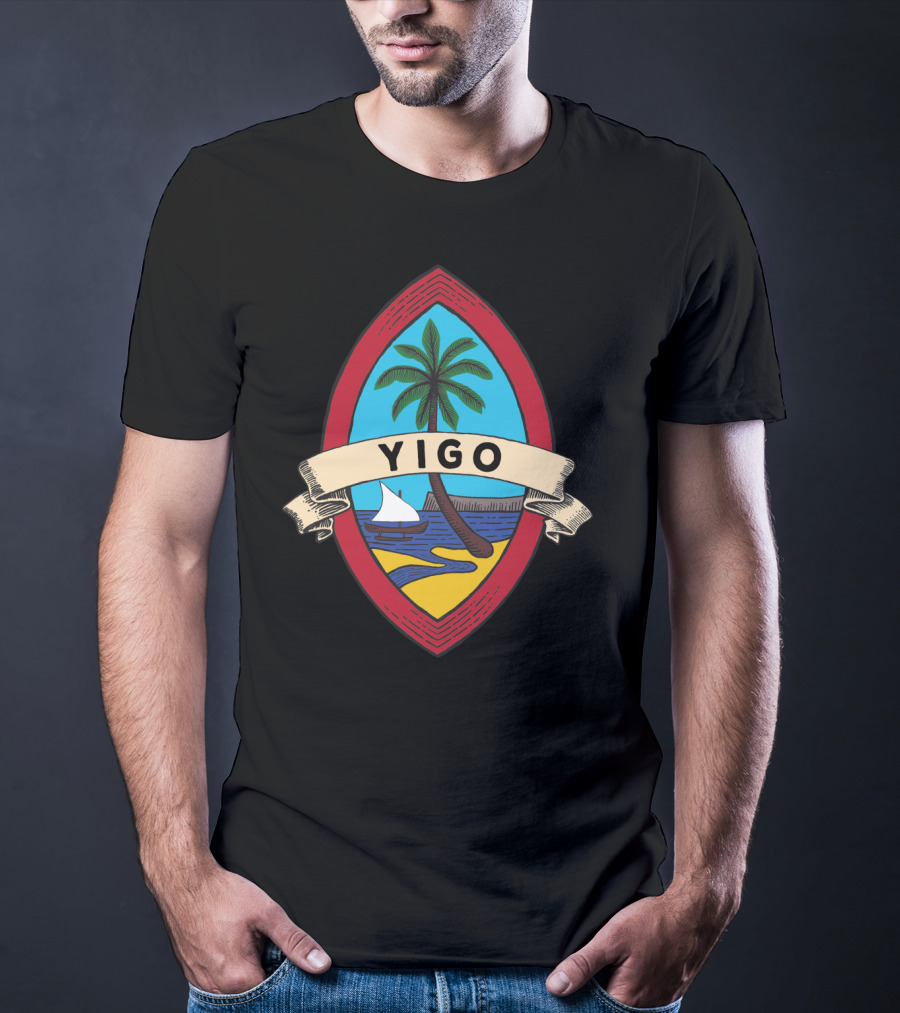 Guam Seal Yigo Palm Tree Classic T-Shirt