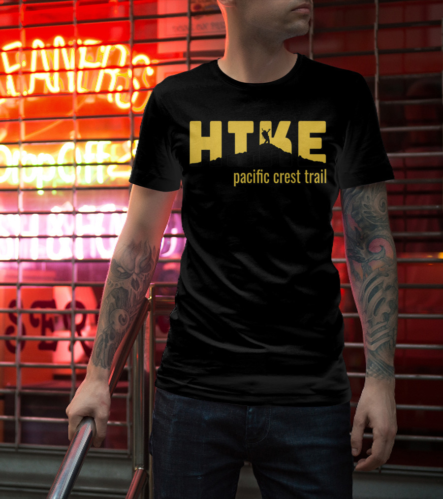 HIKE Pacific Crest Trail Classic Hiking Adventure T-Shirt