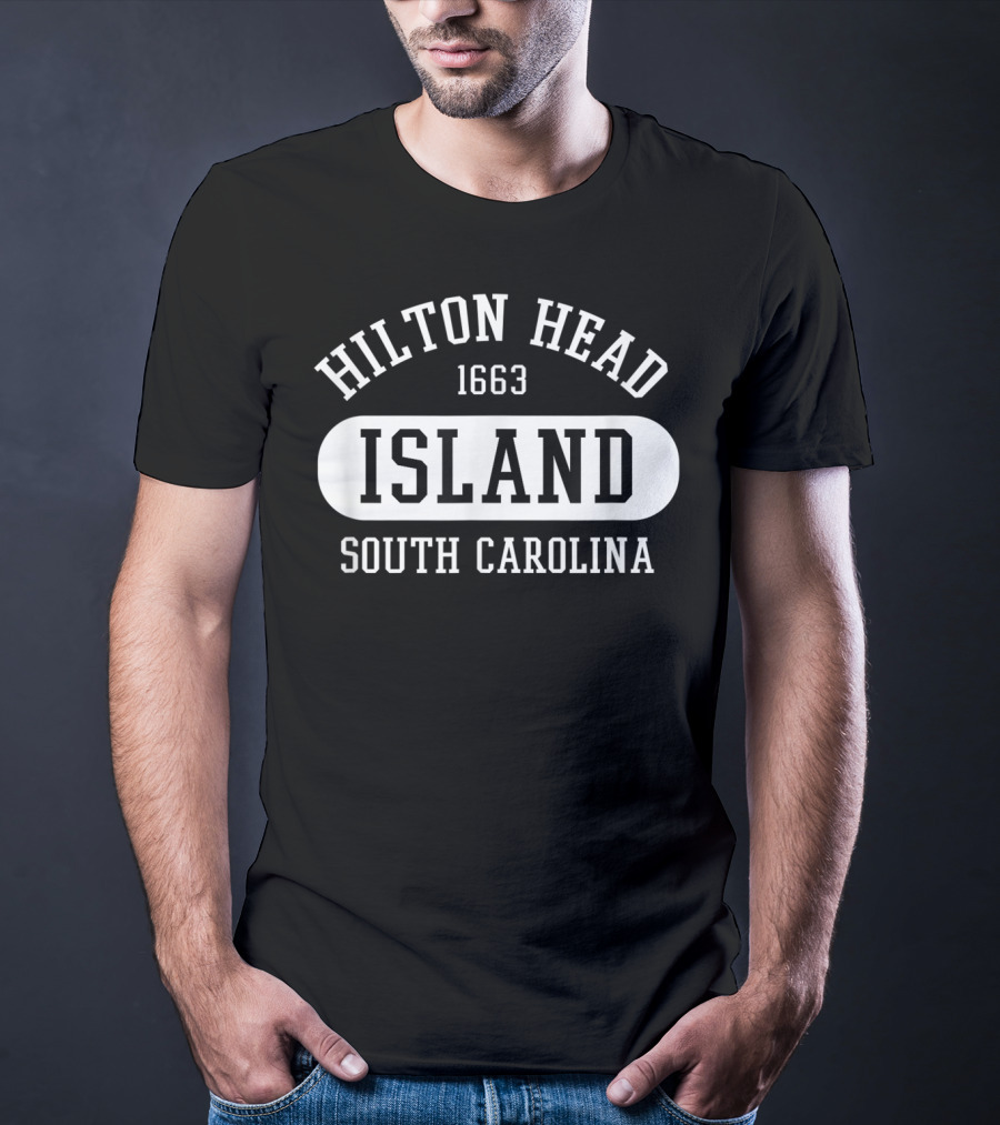 Hilton Head Island 1663 South Carolina Classic College T-Shirt