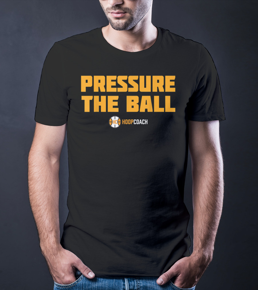 Basketball Coach Pressure The Ball HoopCoach T-Shirt