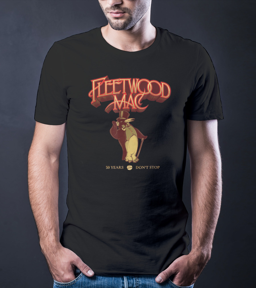 Fleetwood Mac 50 Years Don't Stop Funny Bird Lovers T-Shirt
