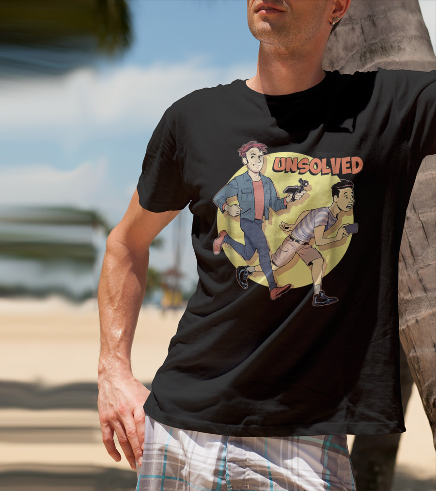 BuzzFeed Unsolved Saturday Morning Adventure Icons T-Shirt