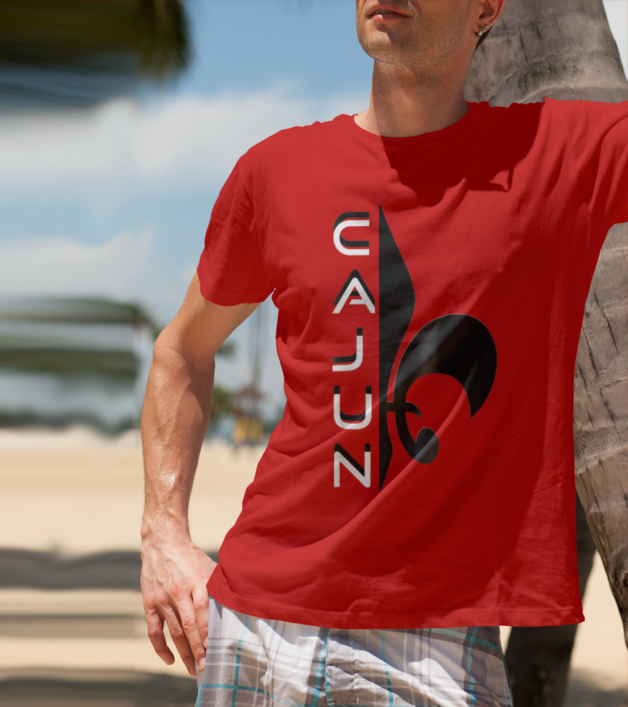 Cajun Fleur De Lis Louisiana Cajun Pride T-Shirt
