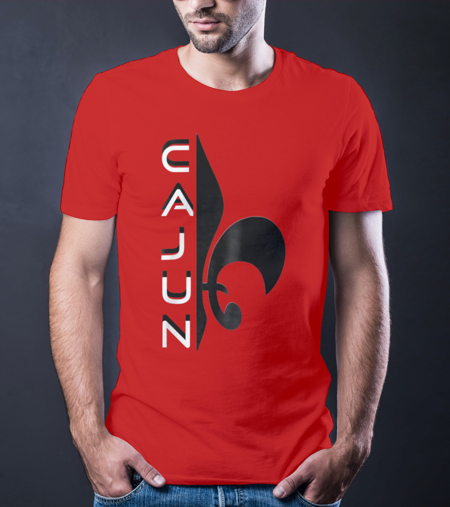 Cajun Fleur De Lis Louisiana Cajun Pride T-Shirt