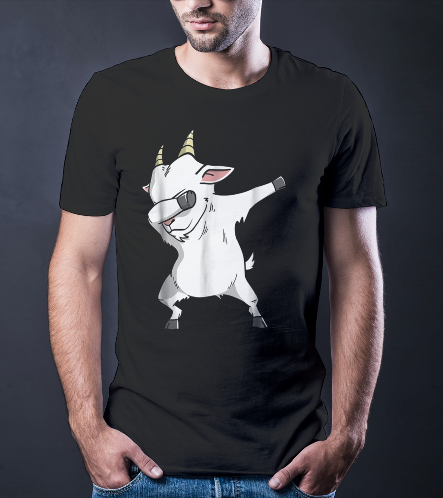Dabbing Goat Dab Goat Kids T-Shirt