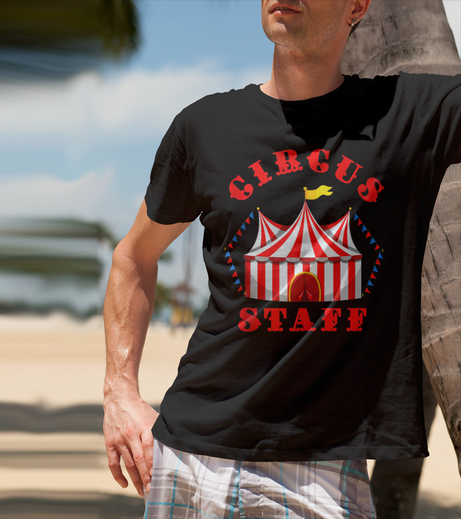 Circus Event Staff Carnival Tent Party T-Shirt
