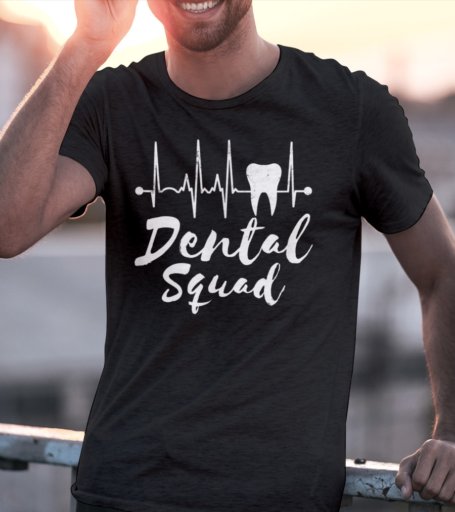 Dental Squad Tooth Heartbeat T-Shirt