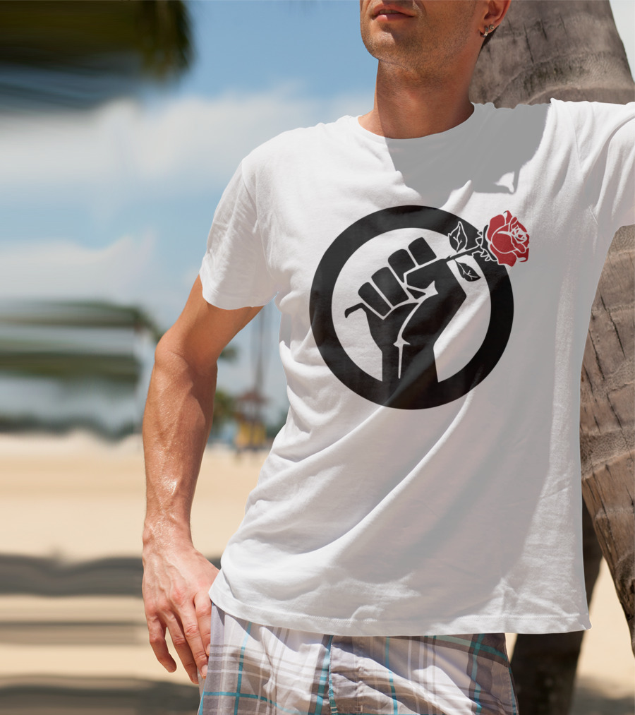 Dsa Rose Fist T-Shirt