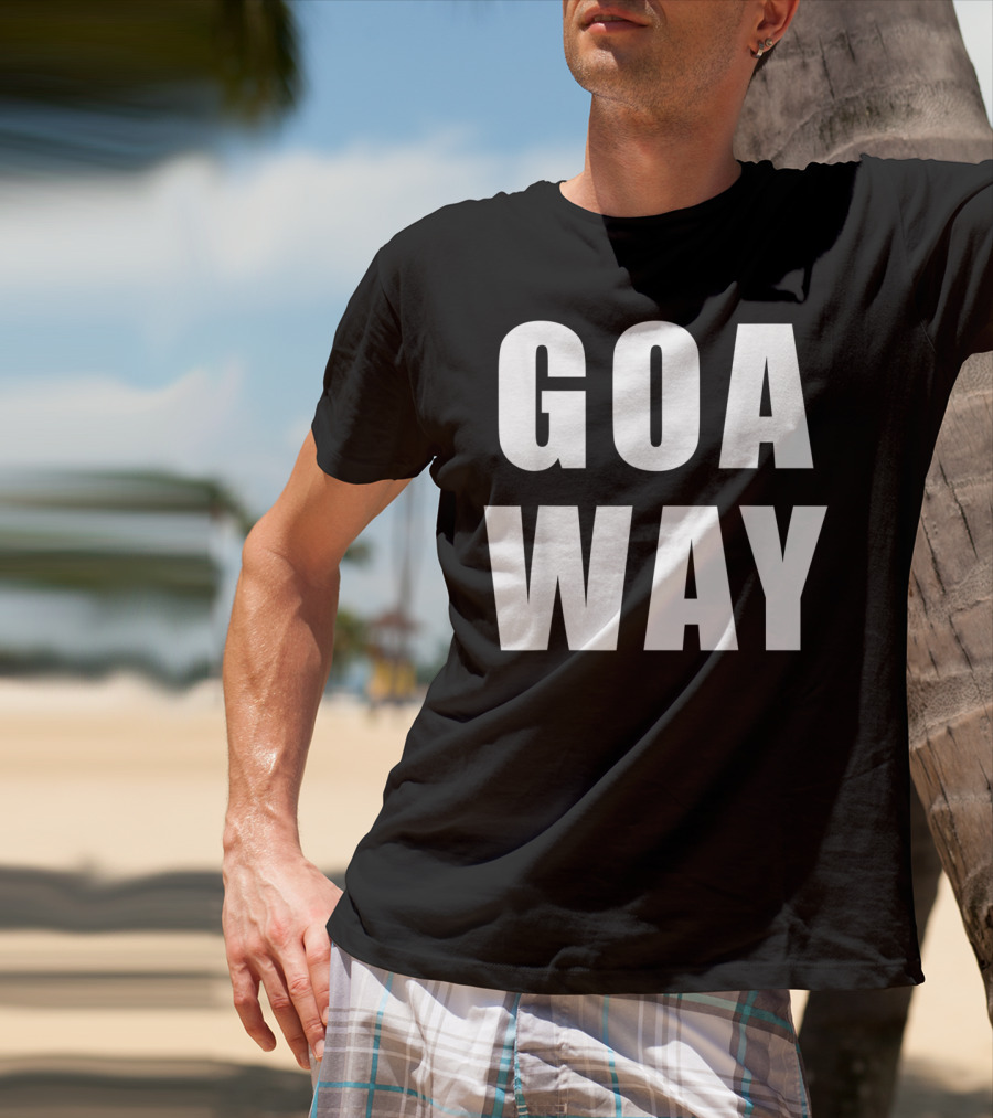 GOA WAY Funny Antisocial Go Away T-Shirt